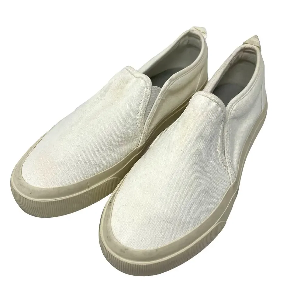 Everlane The‎ Forever Slip-On Sneaker White Women's Size 5.5 Men's 4 NEW
